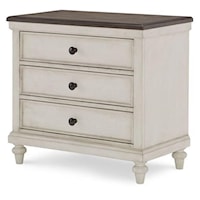 Night Stand with Built In Outlet