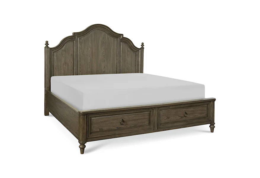 Brookhaven King Panel Storage Bed by Legacy Classic at Stoney Creek Furniture 