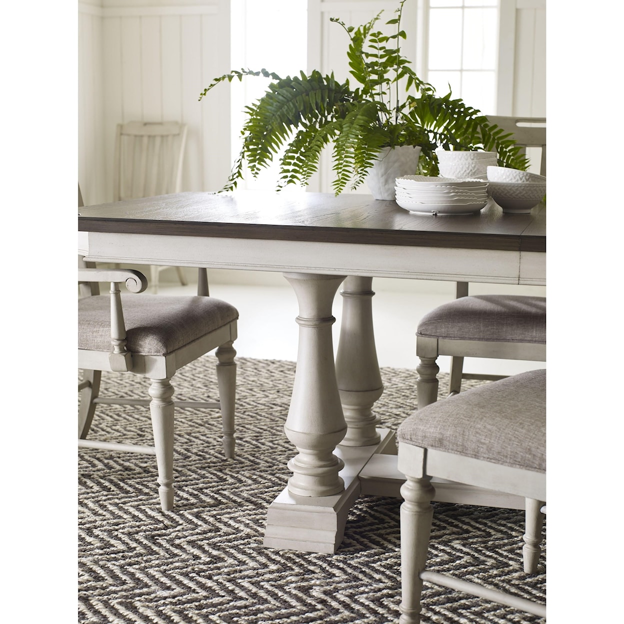 Legacy Classic Brookhaven Trestle Table