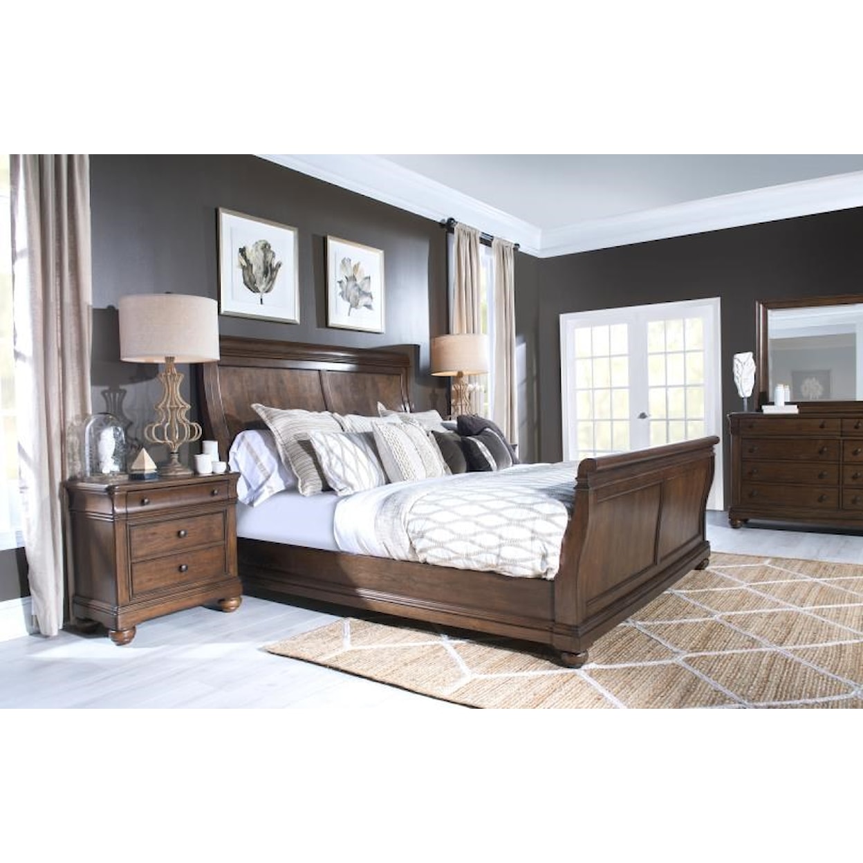 Legacy Classic Caroline Caroline Queen Sleigh Bed