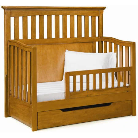 Grow With Me Convertible Toddler Bed/Preschool Daybed with Storage Drawer