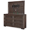 Legacy Classic Facets Dresser with TV Frame