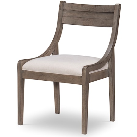Contemporary Sling Back Side Chair