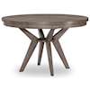 Legacy Classic Greystone Round to Oval Pedestal Table
