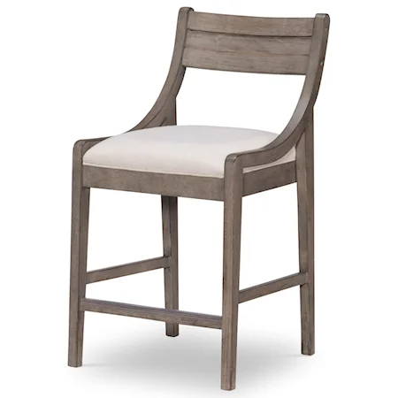 Contemporary Sling Back Pub Chair