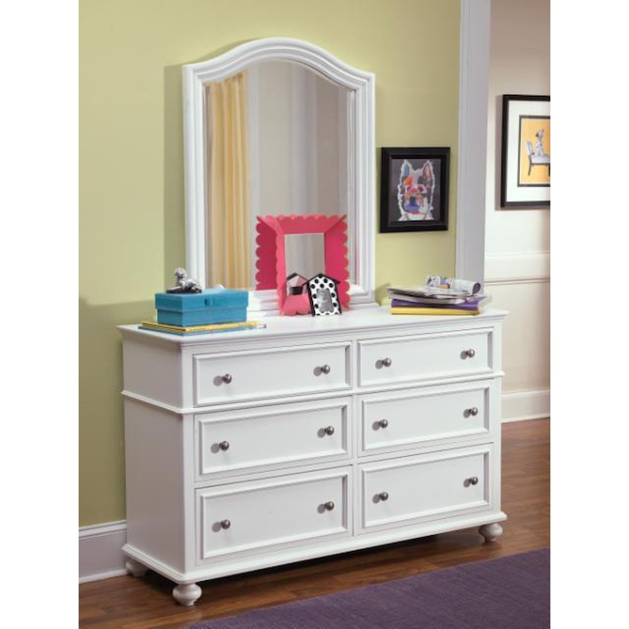 Legacy Classic Kids Madison Arched Dresser Mirror