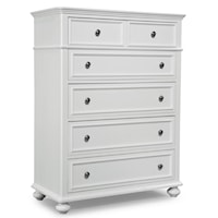 Classic Chest of 5 Drawers
