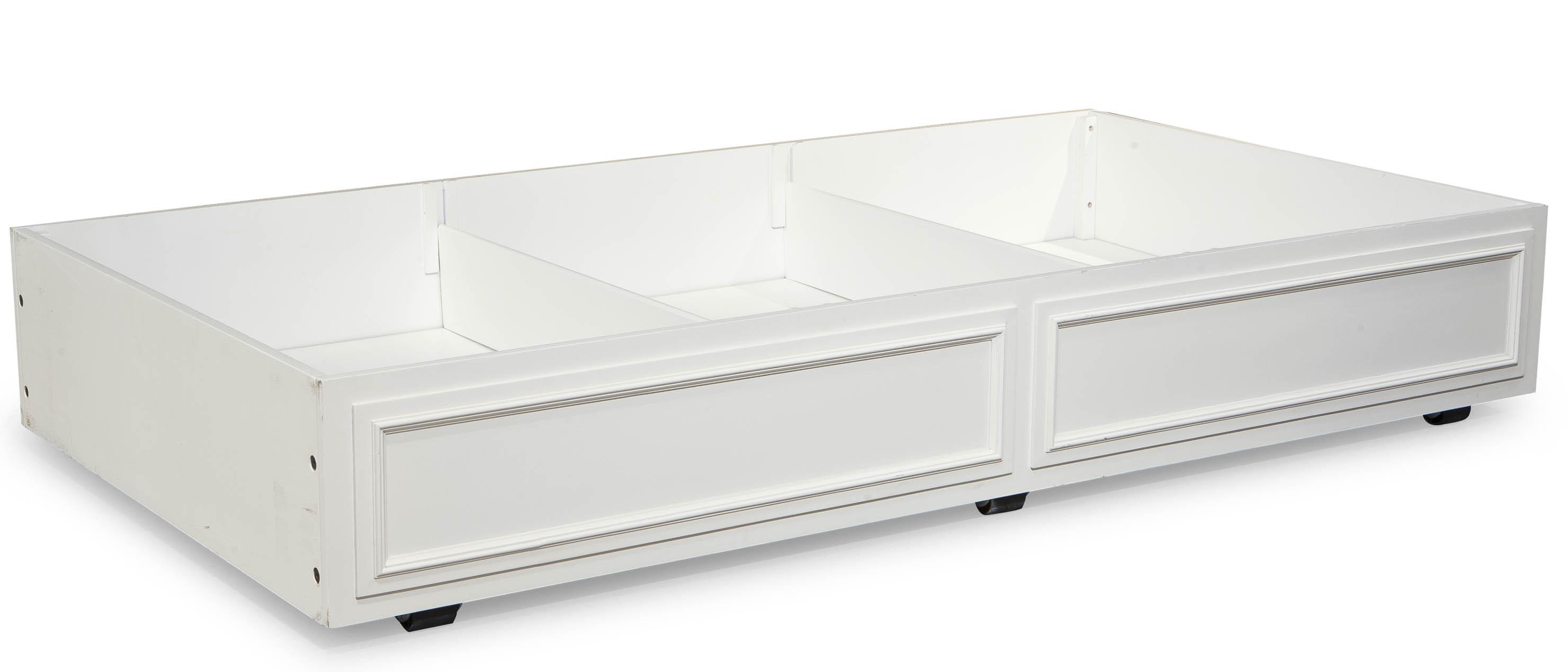 Full Panel Bed with Trundle