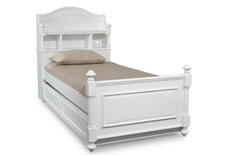 Madison Twin Bookcase Bed with Trundle by Legacy Classic Kids at Z & R Furniture