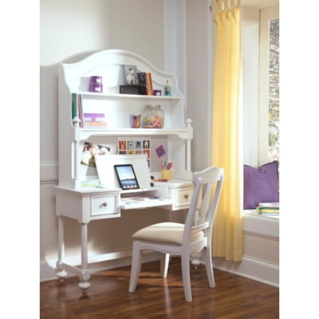 Desk and Hutch