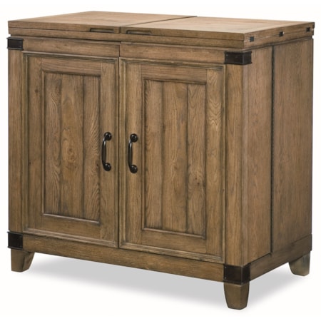 Bar Cabinet with Felt Lined Drawers