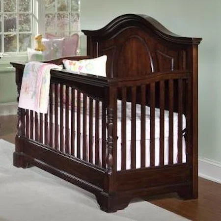 Convertible "Grow with Me" Crib with Conversion Rails