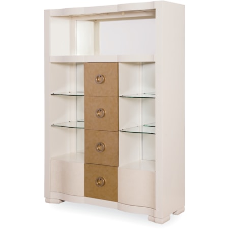 Bar Cabinet with Ring Pulls