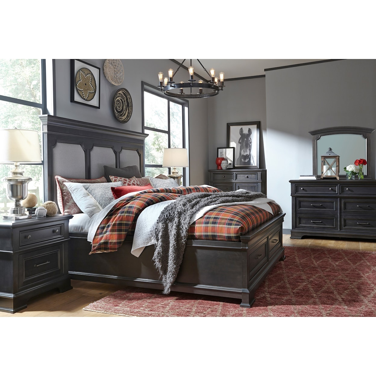 Legacy Classic Somerset Dresser & Dresser Mirror