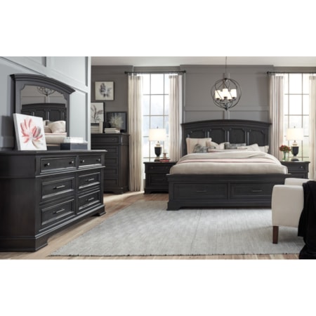 Dresser + Mirror Set
