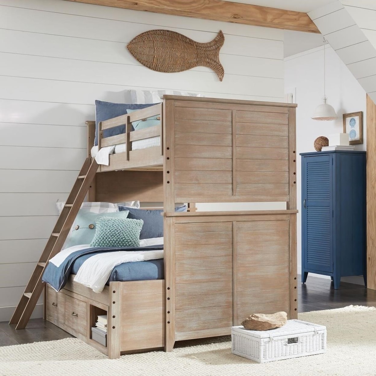 Legacy Classic Kids Beach House Complete Twin over Full Bunk