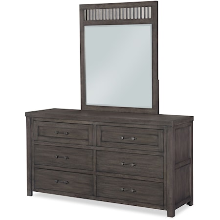 Dresser and Mirror