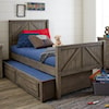 Legacy Classic Kids Bunkhouse Twin Panel Bed with Trundle Storage Drawer