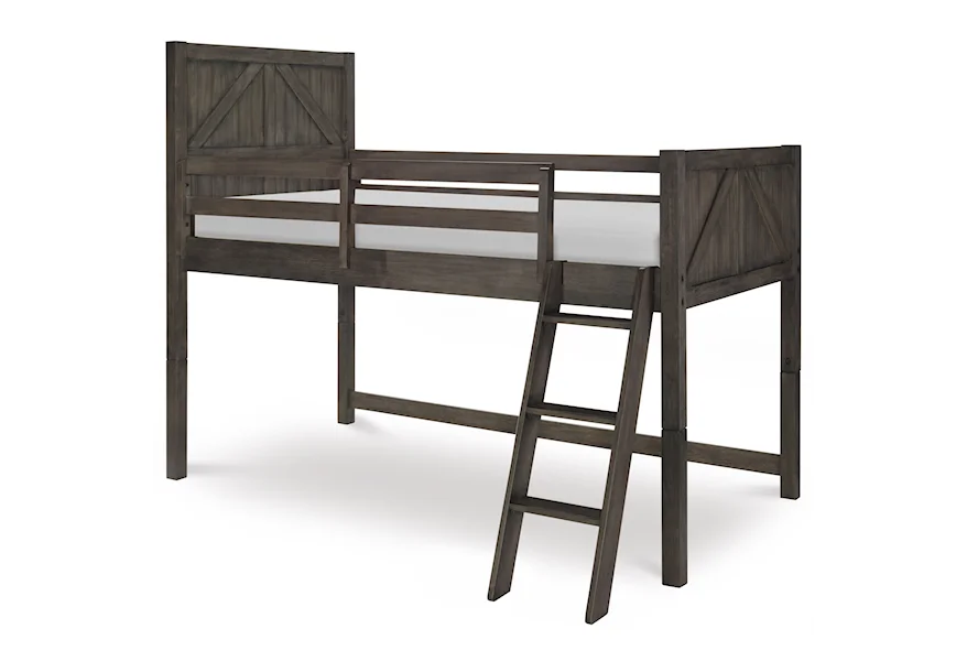 Bunkhouse Twin Mid Loft Bed by Legacy Classic Kids at Darvin Furniture