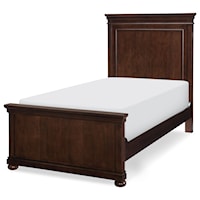 Transitional Twin Panel Bed