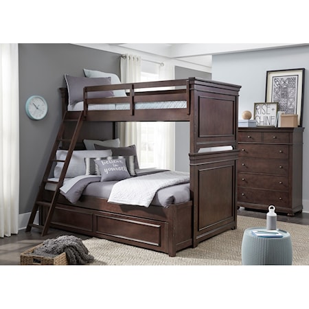 Canterbury Twin over Full Bunk Bed