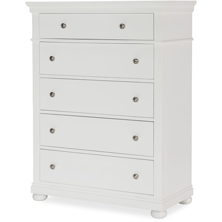 Transitional 5-Drawer Chest