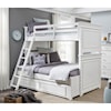 Legacy Classic Kids Canterbury Canterbury Twin over Full Bunk Bed