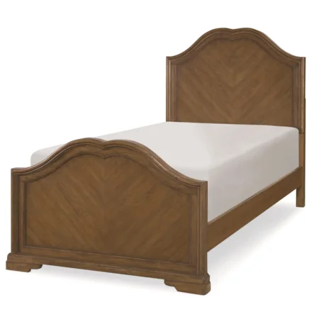 Twin Sweetheart Panel Bed