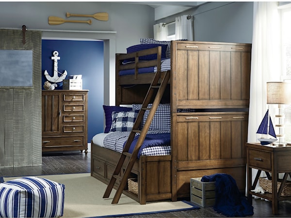 Twin-over-Full Bunk Bedroom Group