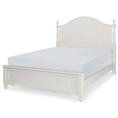 Full Low Poster Panel Bed