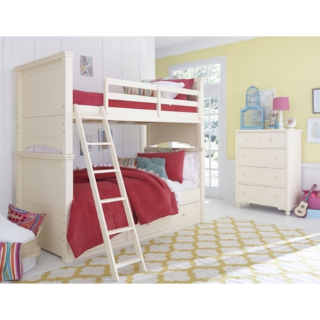 Twin Over Twin Bunk Bed