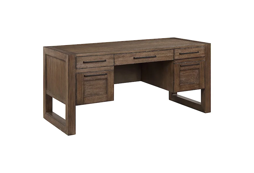 Arcadia Pedestal Desk by Legends Furniture at Home Furnishings Direct