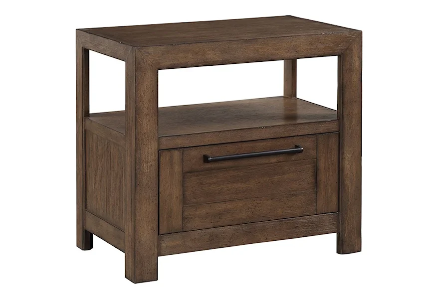 Arcadia Open Nightstand by Legends Furniture at Home Furnishings Direct