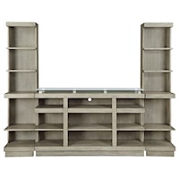 Contemporary Entertainment Wall Unit