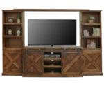Legends Furniture Farmhouse Entertainment Wall Unit