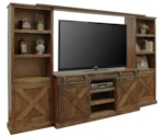 Legends Furniture Farmhouse Entertainment Wall Unit