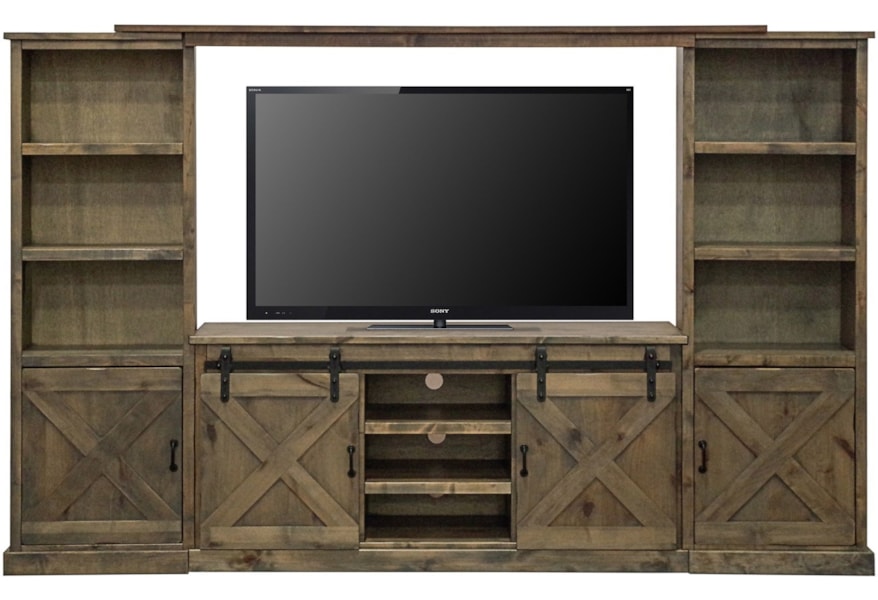 Legends Furniture Farmhouse Farmhouse Style Entertainment Wall Unit With Sliding Doors Prime Brothers Furniture Wall Units Legends Furniture Farmhouse Farmhouse Style Entertainment Wall Unit With Sliding Doors Prime Brothers Furniture Wall Units
