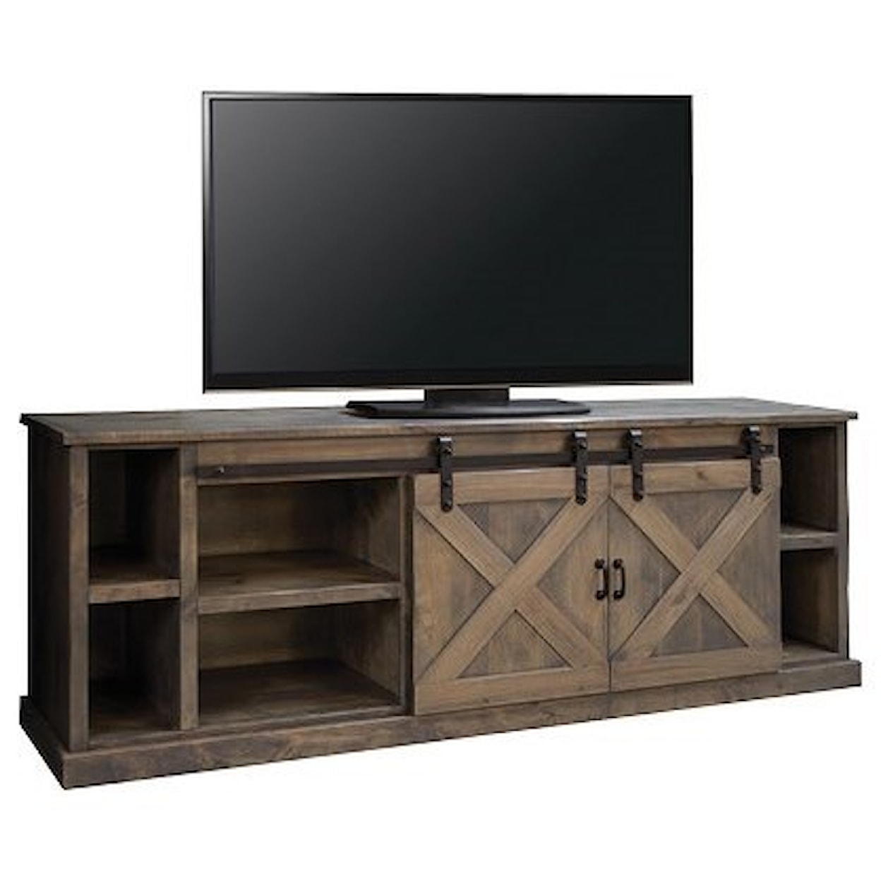 Legends Furniture Farmhouse Farmhouse 85" TV Console AWY