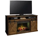 Legends Furniture Farmhouse 66" Fireplace Console