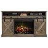 Legends Furniture Farmhouse 66" Fireplace Console