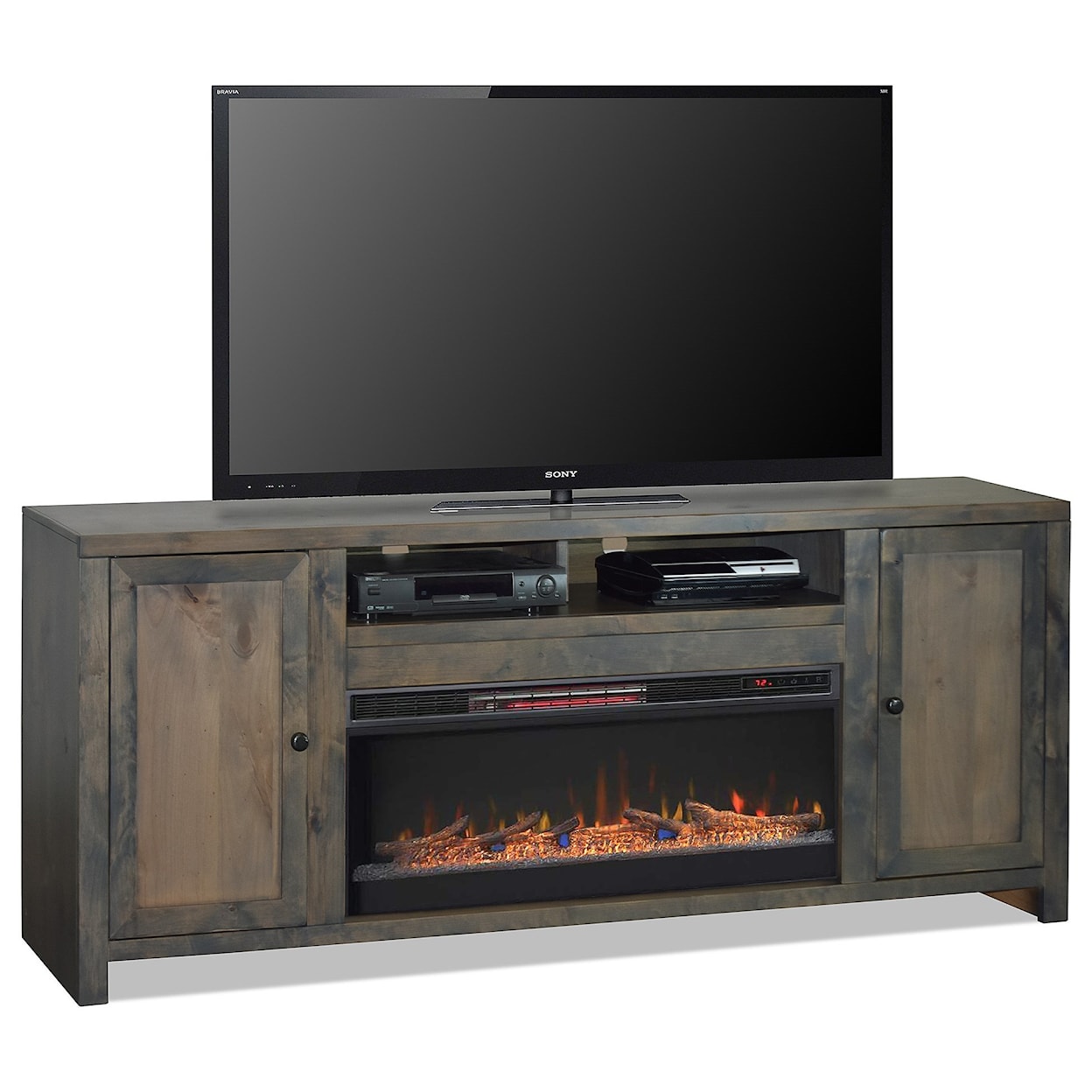 Legends Furniture Joshua Creek 84" Fireplace Console