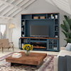 Legends Furniture Nantucket Fireplace Entertainment Wall Unit