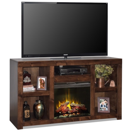 65" Fireplace Console