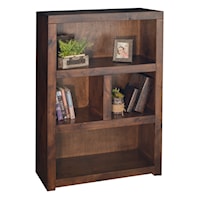 Transitional 48" Bookcase with Open Shelving