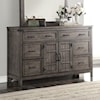 Legends Furniture Storehouse Collection Dresser & Mirror Set