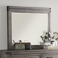 Storehouse Mirror with Wood Frame