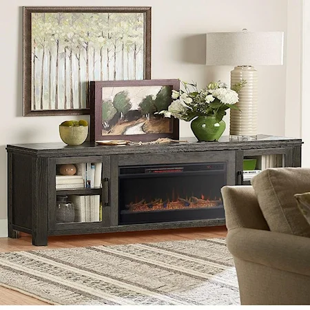Tybee 86" Fireplace Console