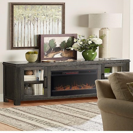 Tybee 86" Fireplace Console