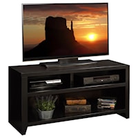 Contemporary 48" Open Shelf TV Cart