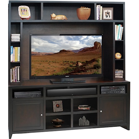 84" TV Super Console and Hutch